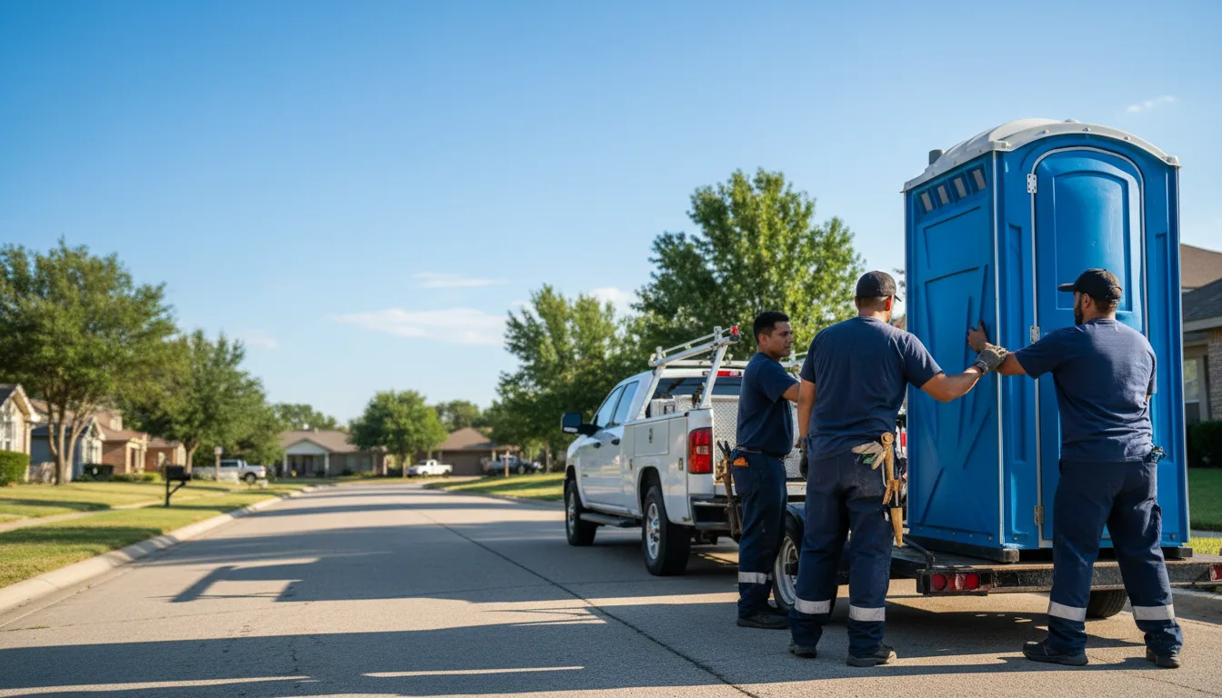 Portable Toilet Rental in Eagle Lake, TX near me